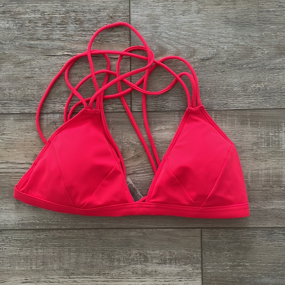 Cute PINK strapped bathing suit top